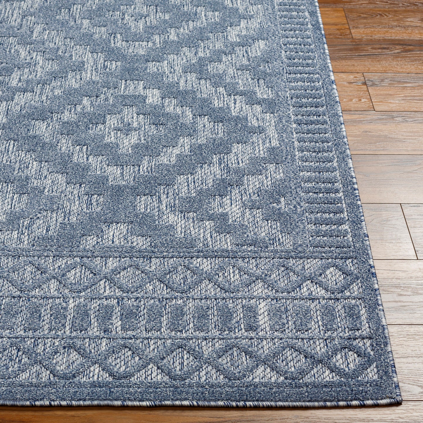 Alfombra tejida a máquina para interior y exterior San Diego SFG-2303 de 1,52 m x 2,13 m