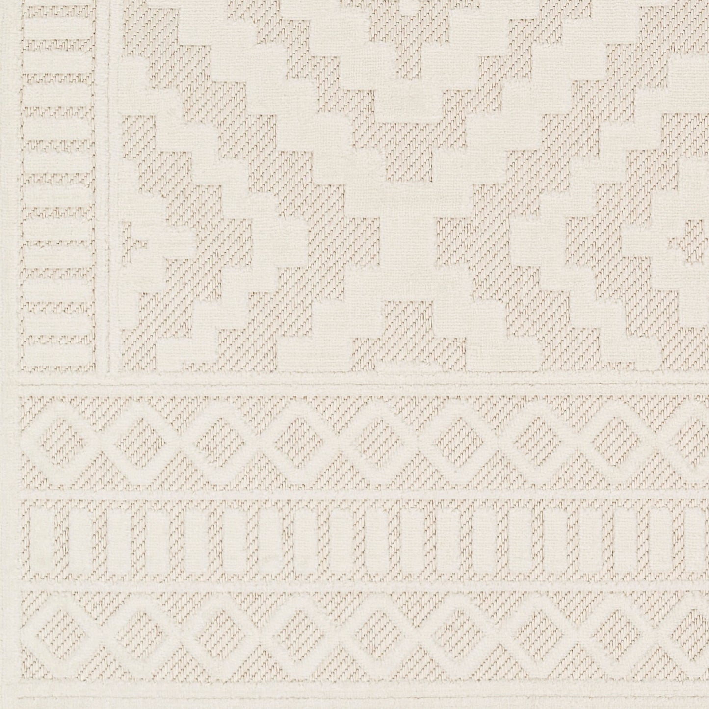 San Diego SFG-2305 5' x 7' Machine Woven Indoor/Outdoor Area Rug