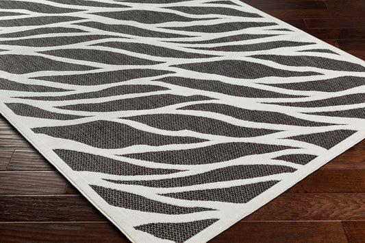 Alfombra tejida a máquina para interior y exterior San Diego SFG-2311 de 1,83 m x 2,74 m