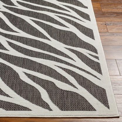 Alfombra tejida a máquina para interior y exterior San Diego SFG-2311 de 1,83 m x 2,74 m