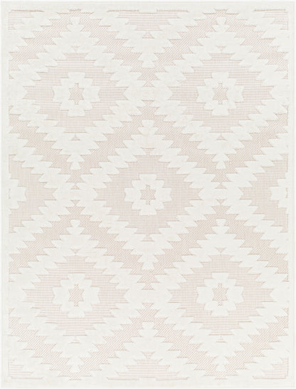 Alfombra tejida a máquina para interior y exterior San Diego SFG-2321 de 1,83 m x 2,74 m