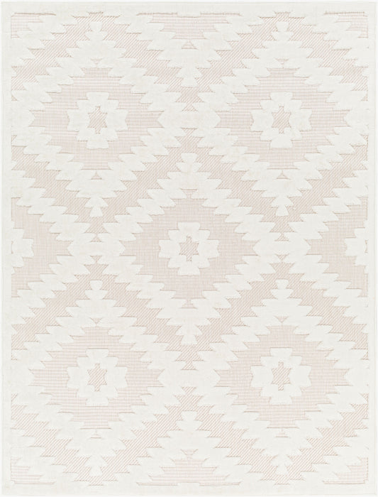 Alfombra tejida a máquina para interior y exterior San Diego SFG-2321 de 1,83 m x 2,74 m