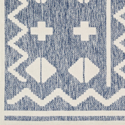 Alfombra tejida a máquina para interior y exterior San Diego SFG-2327 de 1,83 m x 2,74 m