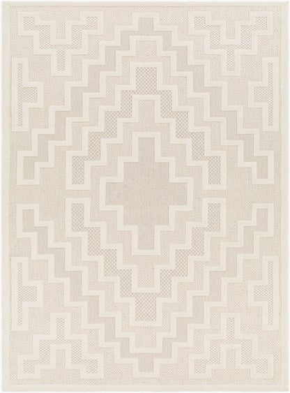 Alfombra tejida a máquina para interior y exterior San Diego SFG-2330 de 1,83 m x 2,74 m