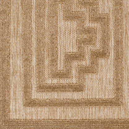 Alfombra tejida a máquina para interior y exterior San Diego SFG-2334 de 8' x 10'