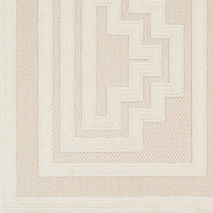 Alfombra tejida a máquina para interior y exterior San Diego SFG-2336 de 1,83 m x 2,74 m