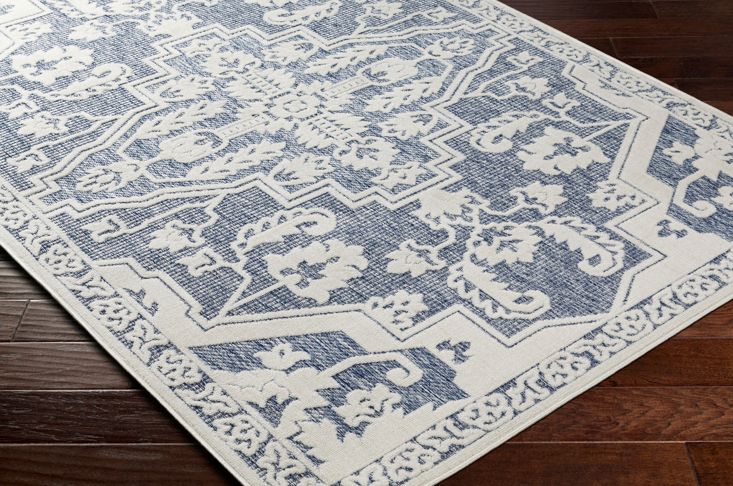 Alfombra tejida a máquina para interior y exterior San Diego SFG-2338 de 1,52 m x 2,13 m