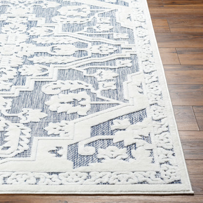 Alfombra tejida a máquina para interior y exterior San Diego SFG-2338 de 1,52 m x 2,13 m