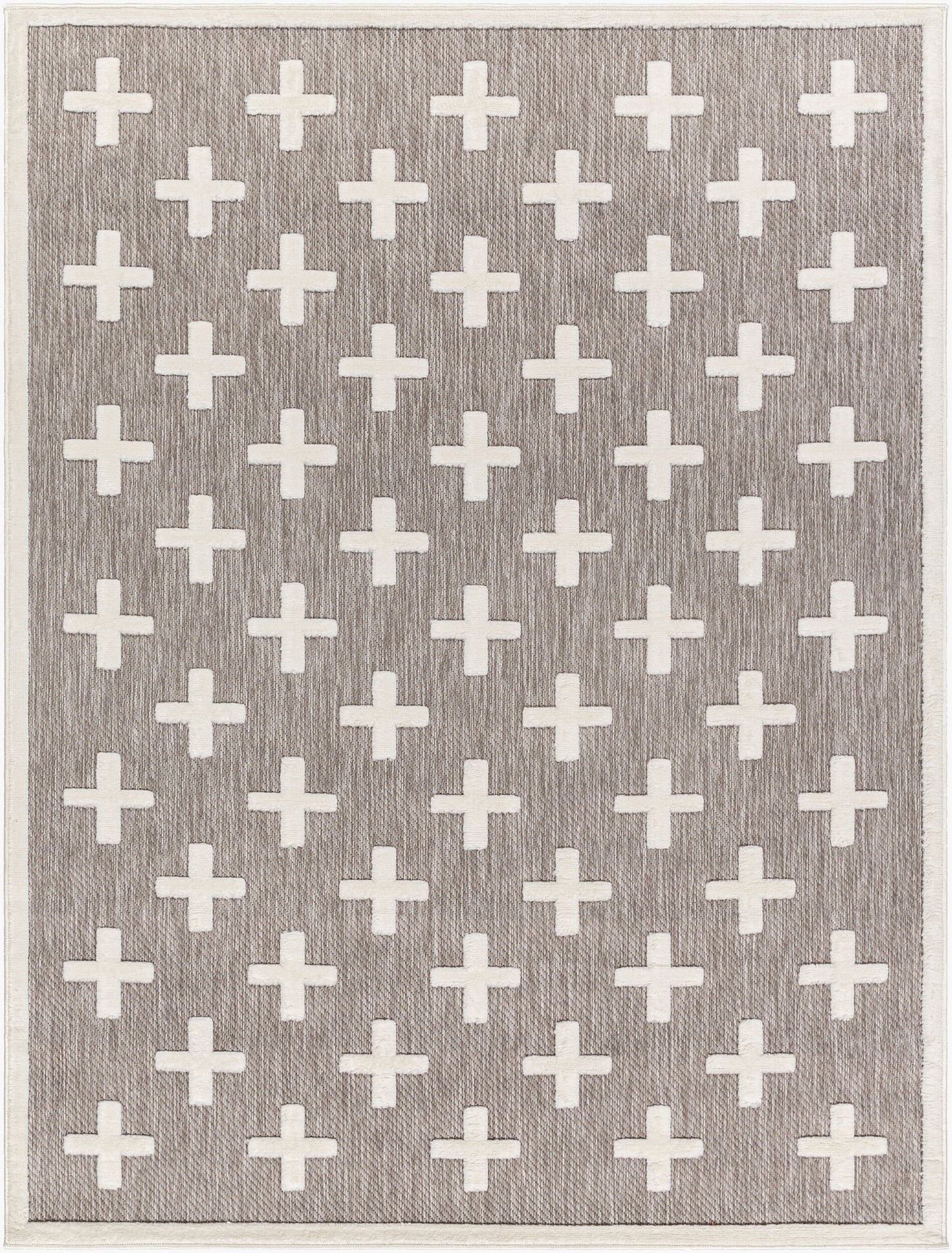 Alfombra tejida a máquina para interior y exterior San Diego SFG-2341 de 1,83 m x 2,74 m
