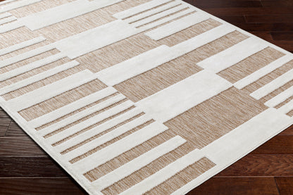 Alfombra tejida a máquina para interior y exterior San Diego SFG-2342 de 1,52 m x 2,13 m