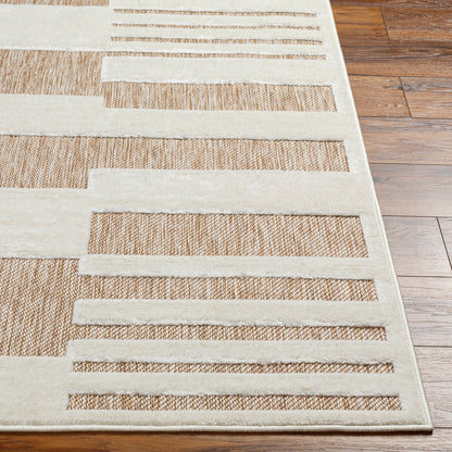 Alfombra tejida a máquina para interior y exterior San Diego SFG-2342 de 1,52 m x 2,13 m