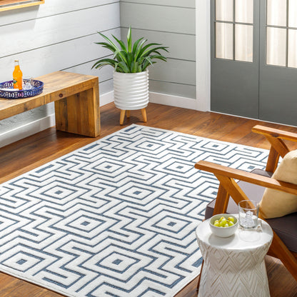San Diego SFG-2346 6' x 9' Machine Woven Indoor/Outdoor Area Rug