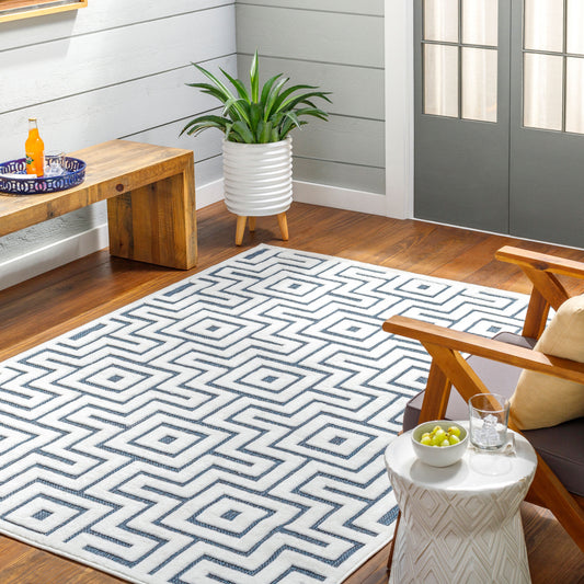 San Diego SFG-2346 6' x 9' Machine Woven Indoor/Outdoor Area Rug