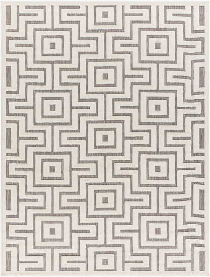 San Diego SFG-2347 5' x 7' Machine Woven Indoor/Outdoor Area Rug