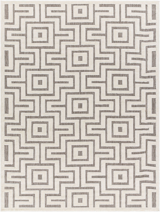 San Diego SFG-2347 5' x 7' Machine Woven Indoor/Outdoor Area Rug