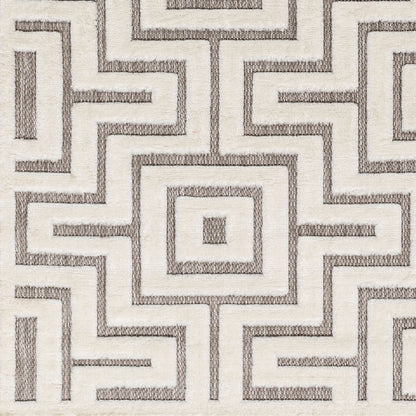 San Diego SFG-2347 5' x 7' Machine Woven Indoor/Outdoor Area Rug