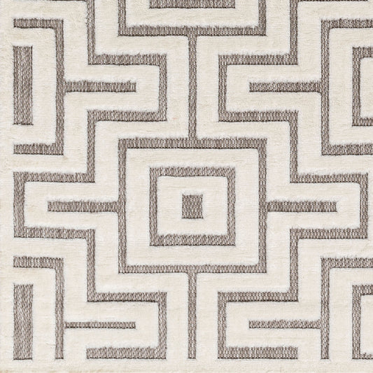 San Diego SFG-2347 5' x 7' Machine Woven Indoor/Outdoor Area Rug