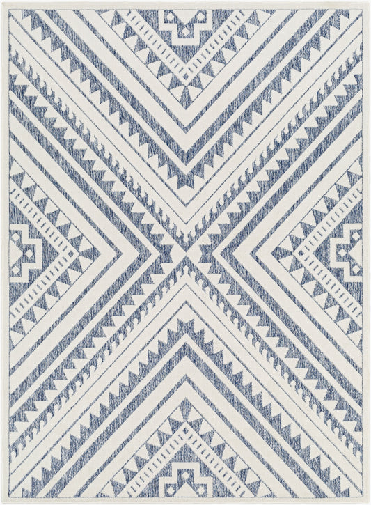 Alfombra tejida a máquina para interior y exterior San Diego SFG-2352 de 1,52 m x 2,13 m