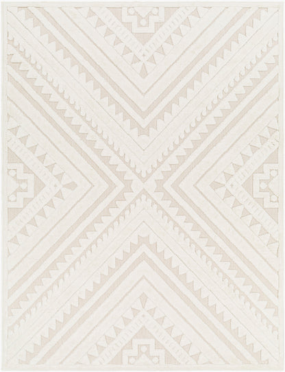 Alfombra tejida a máquina para interior y exterior San Diego SFG-2353 de 1,83 m x 2,74 m