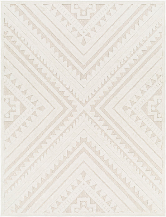 Alfombra tejida a máquina para interior y exterior San Diego SFG-2353 de 1,83 m x 2,74 m