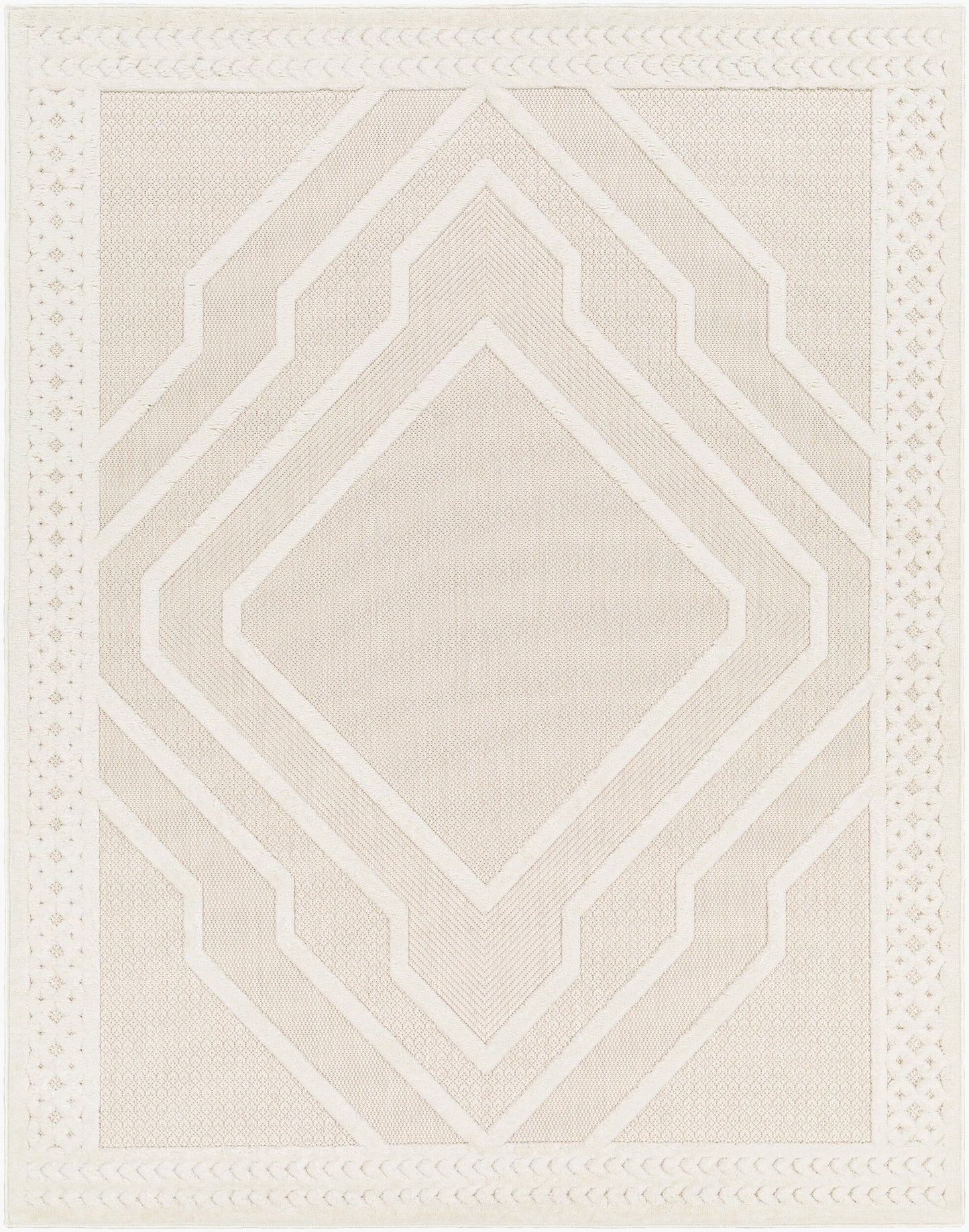 San Diego SFG-2356 5' x 7' Machine Woven Indoor/Outdoor Area Rug