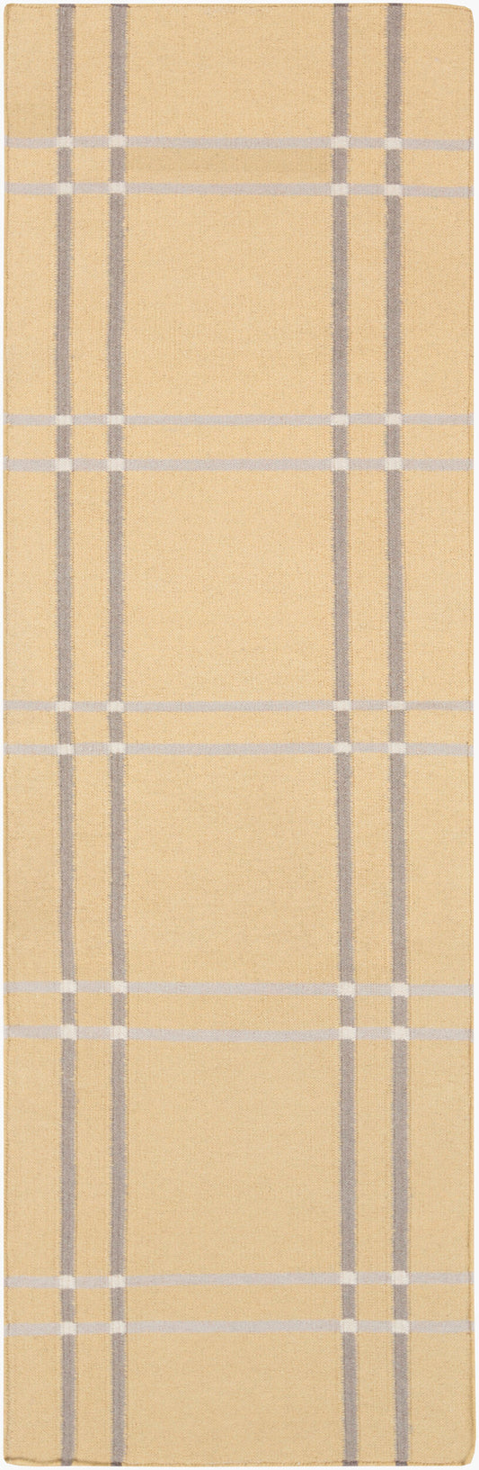 Sheffield Market SFM-8005 8ft Runner Handmade Wool Runner Rug