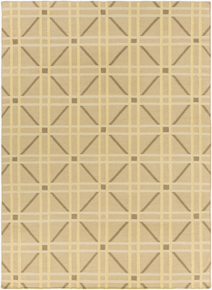 Alfombra de lana hecha a mano Sheffield Market SFM-8007 de 2,44 m x 3,34 m