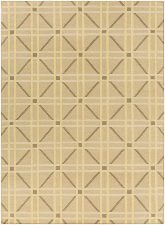 Alfombra de lana hecha a mano Sheffield Market SFM-8007 de 2,44 m x 3,34 m