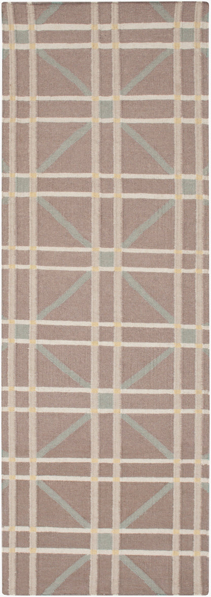 Sheffield Market SFM-8008 8ft Runner Handmade Wool Runner Rug