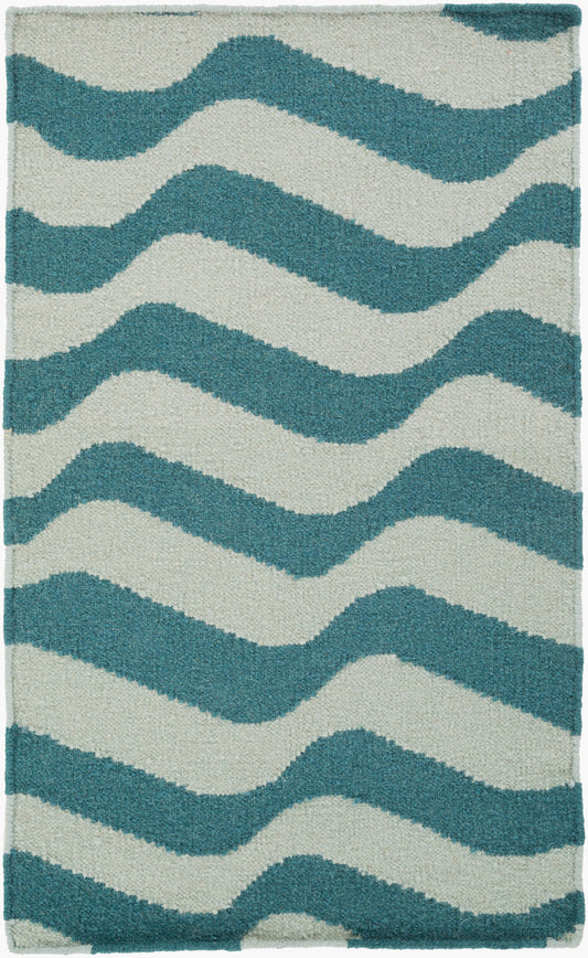 Sheffield Market SFM-8009 2' x 3' Handmade Wool Accent Rug