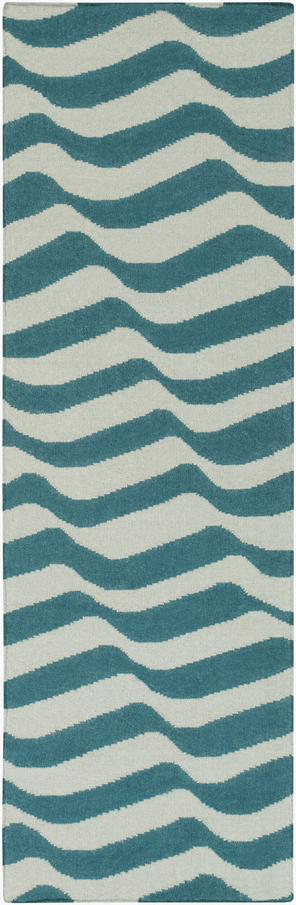 Sheffield Market SFM-8009 8ft Runner Handmade Wool Runner Rug