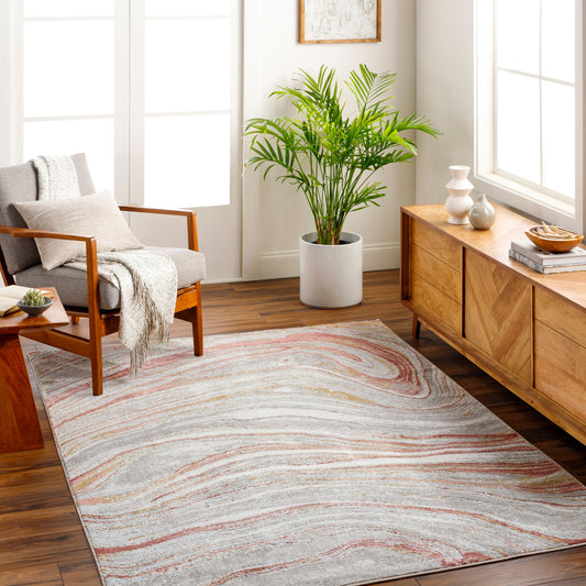 San Francisco SFO-2302 9' x 12' Machine Woven Area Rug