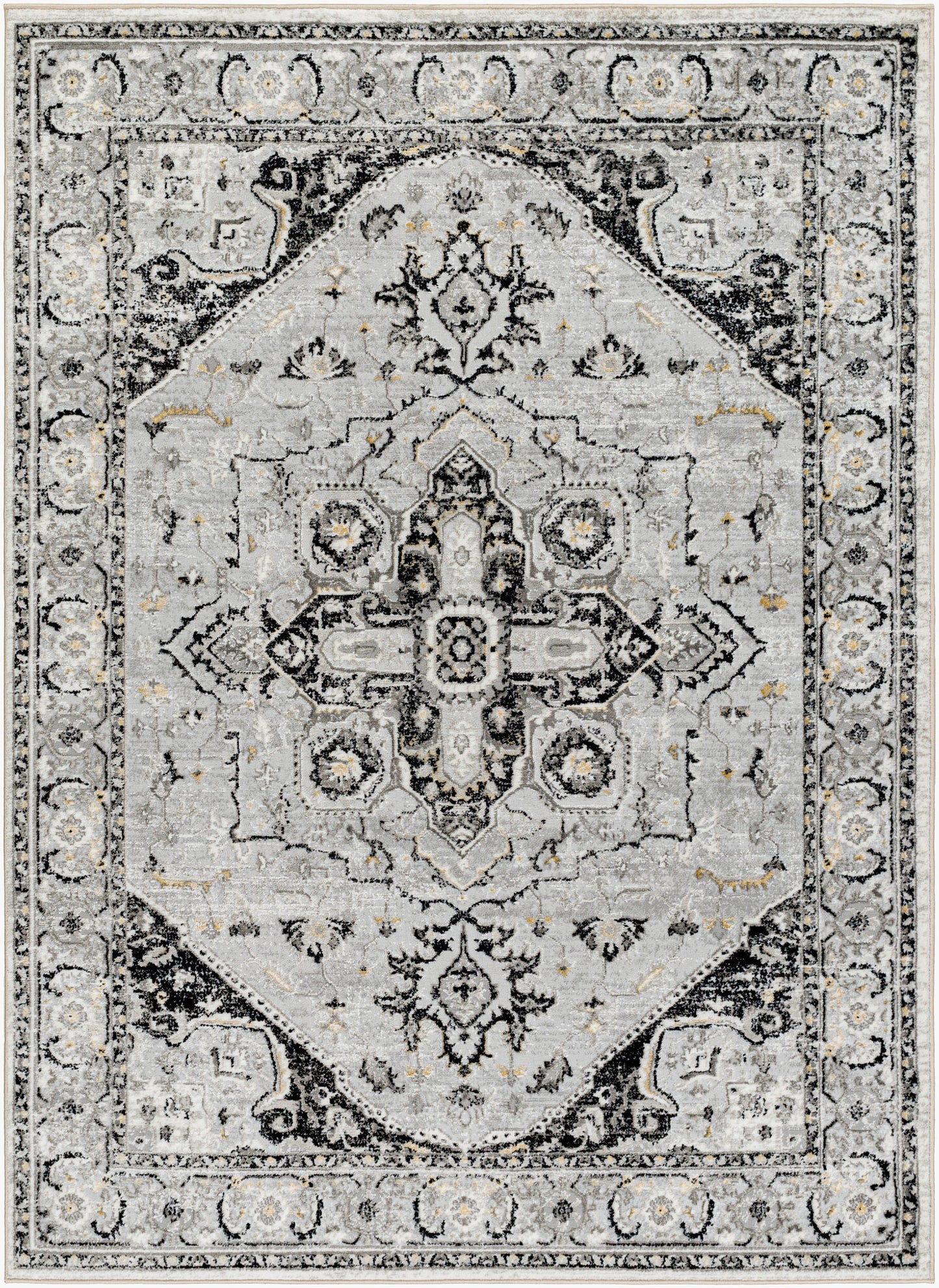 San Francisco SFO-2328 9' x 12' Machine Woven Area Rug