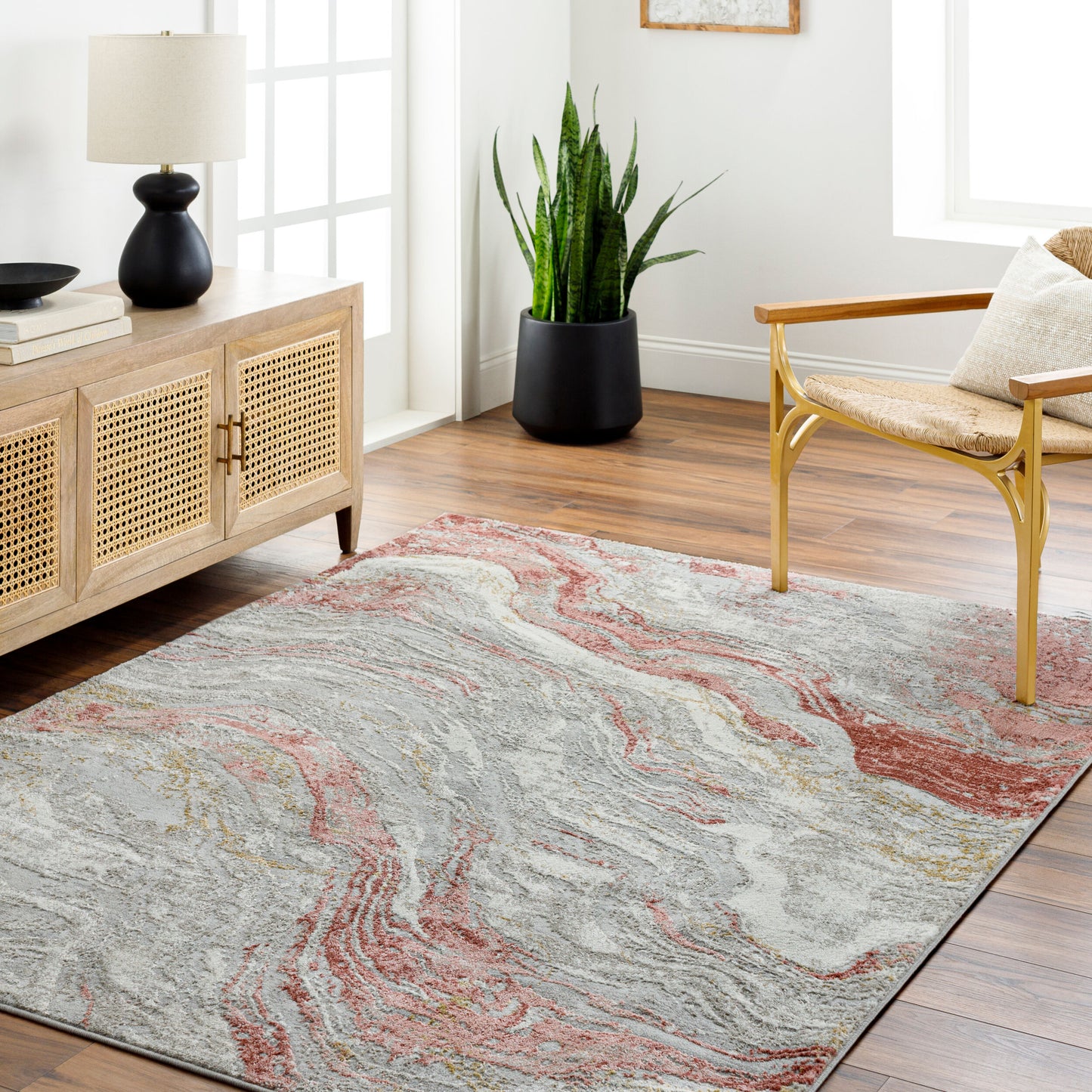 Alfombra tejida a máquina San Francisco SFO-2331 de 8' x 10'