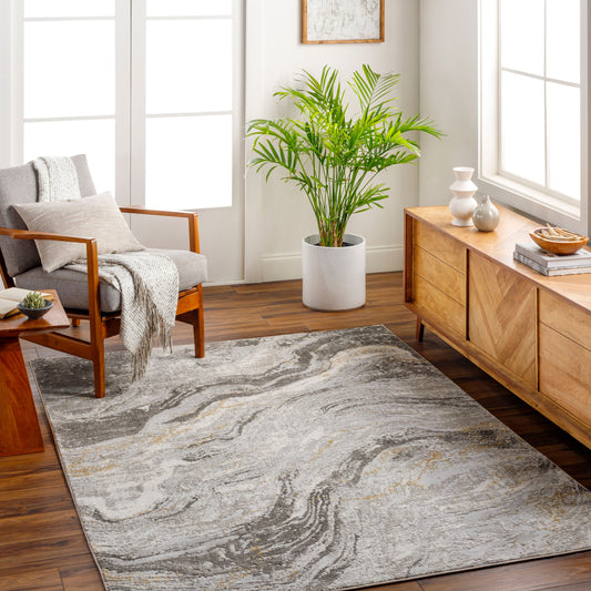San Francisco SFO-2333 8' x 10' Machine Woven Area Rug