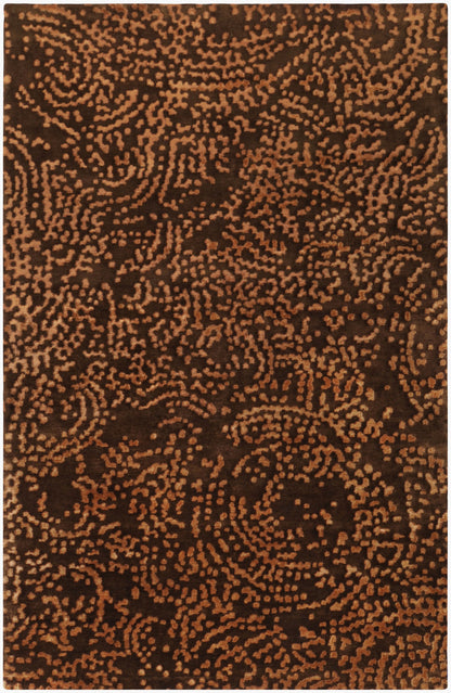 Shibui SH-1211 Alfombra de área hecha a mano de 4' x 6'
