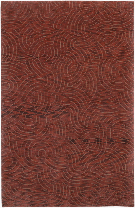 Shibui SH-7400 Alfombra decorativa hecha a mano de 2' x 3'