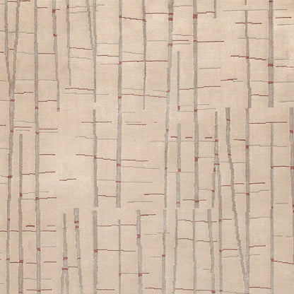 Shibui SH-7402 Alfombra decorativa hecha a mano de 2' x 3'
