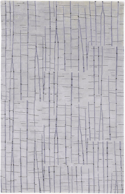 Shibui SH-7404 Alfombra de área hecha a mano de 4' x 6'