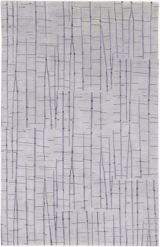 Shibui SH-7404 Alfombra de área hecha a mano de 4' x 6'