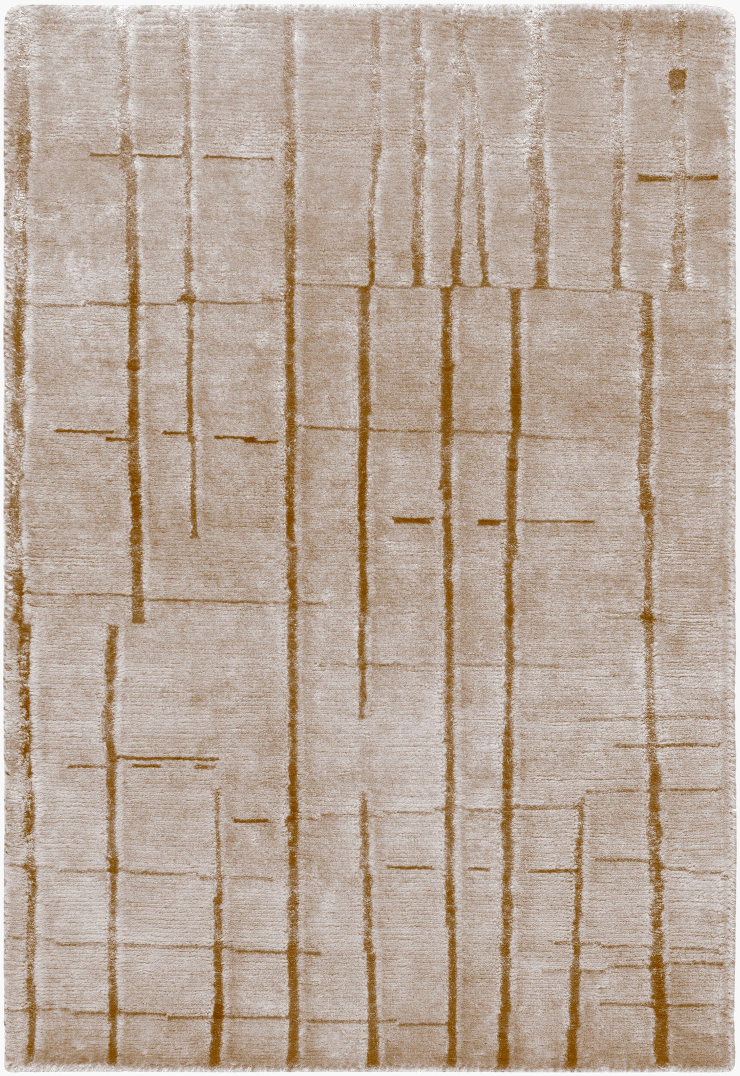 Shibui SH-7409 Alfombra decorativa hecha a mano de 2' x 3'