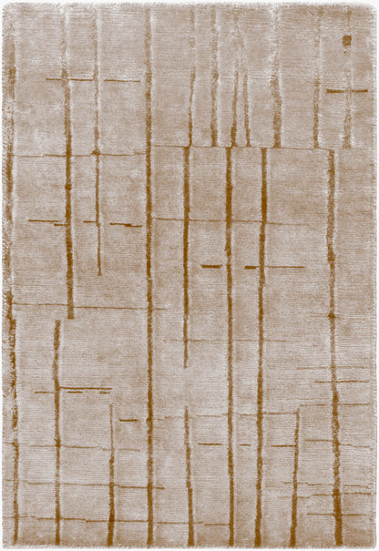 Shibui SH-7409 Alfombra decorativa hecha a mano de 2' x 3'