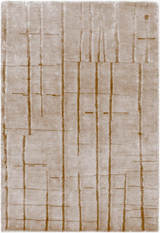 Shibui SH-7409 Alfombra decorativa hecha a mano de 2' x 3'