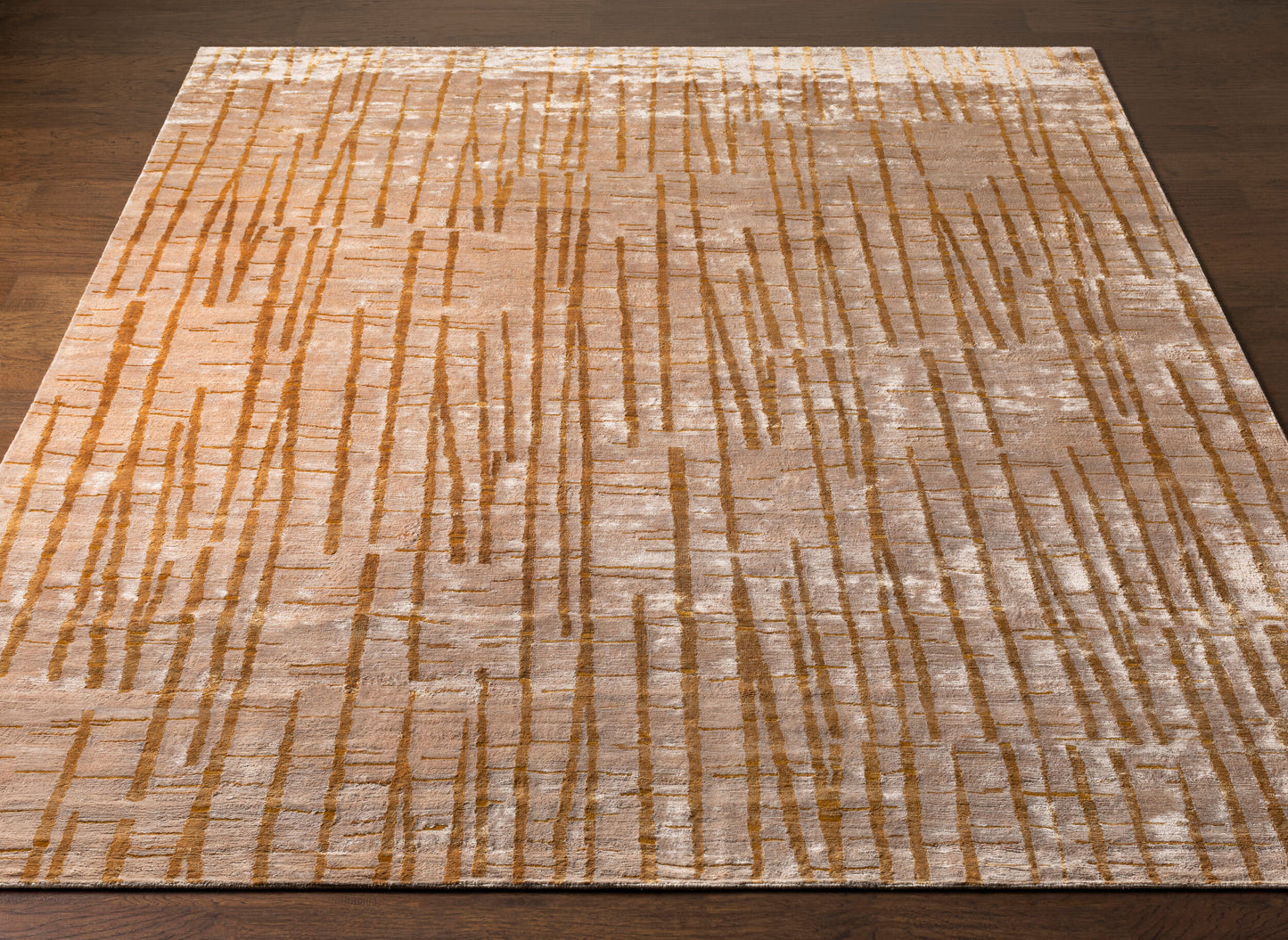 Shibui SH-7409 Alfombra decorativa hecha a mano de 2' x 3'