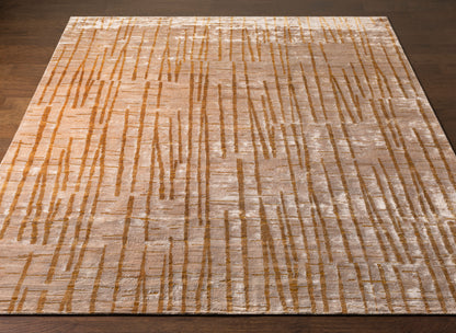 Shibui SH-7409 Alfombra decorativa hecha a mano de 2' x 3'