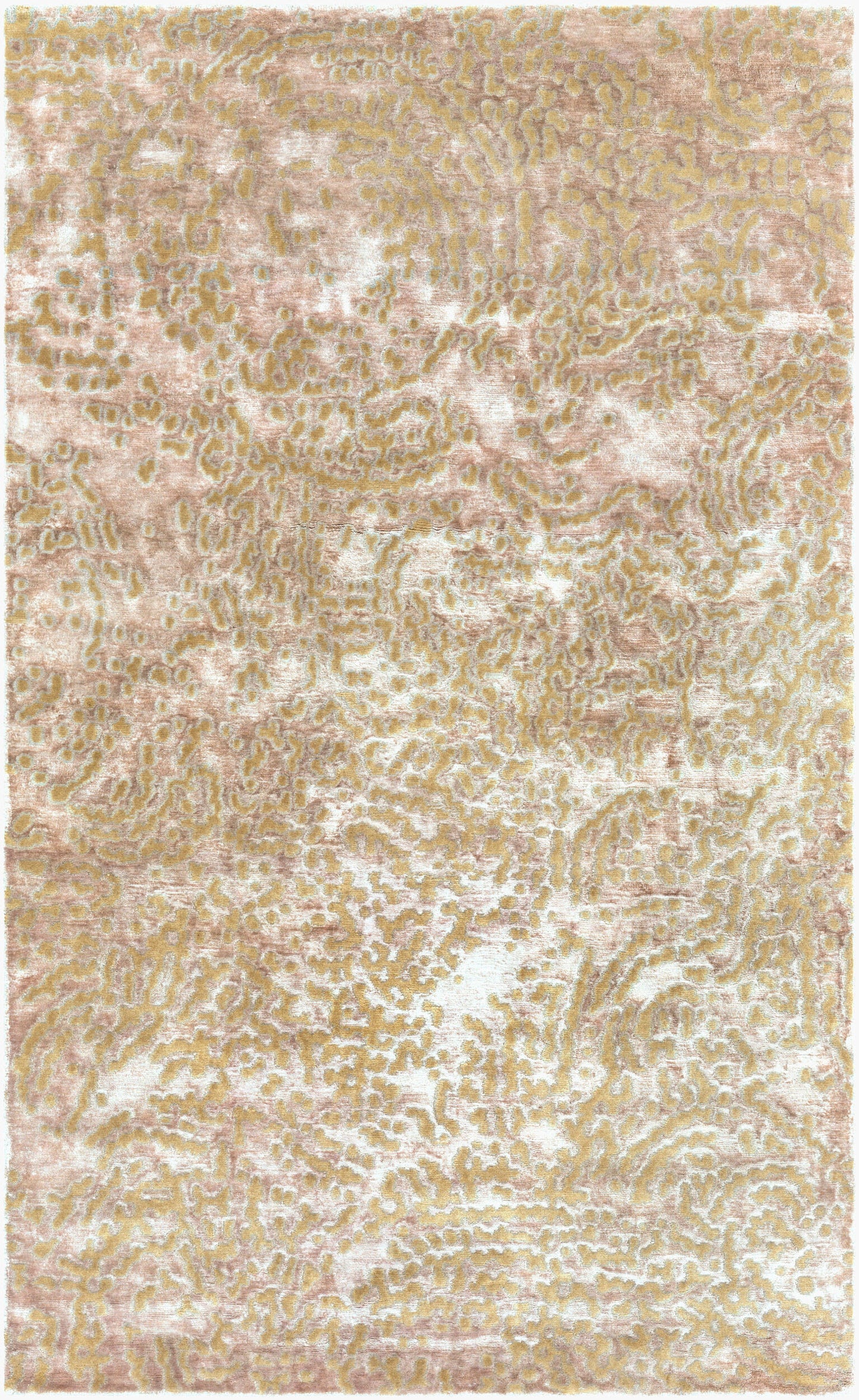 Shibui SH-7412 Alfombra de área hecha a mano de 4' x 6'