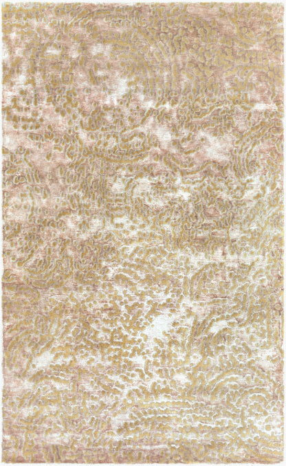 Shibui SH-7412 Alfombra de área hecha a mano de 4' x 6'