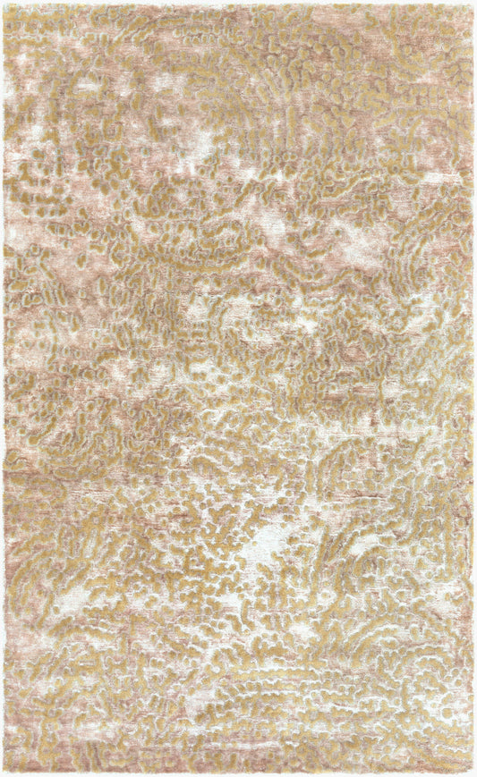 Shibui SH-7412 Alfombra de área hecha a mano de 4' x 6'