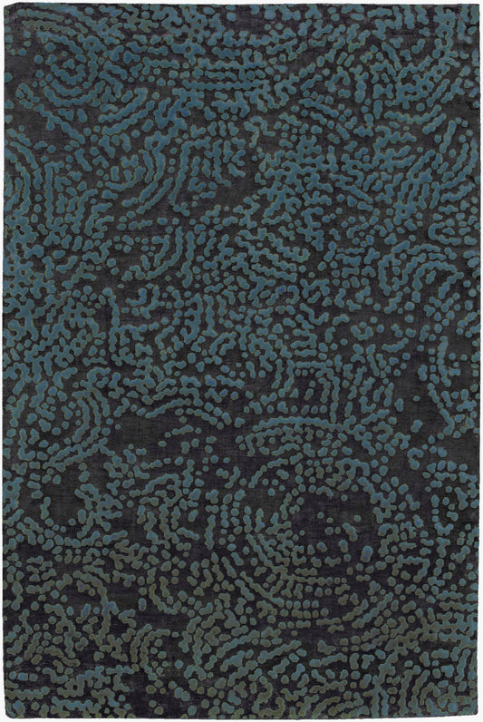 Shibui SH-7413 Alfombra de área hecha a mano de 9' x 12'