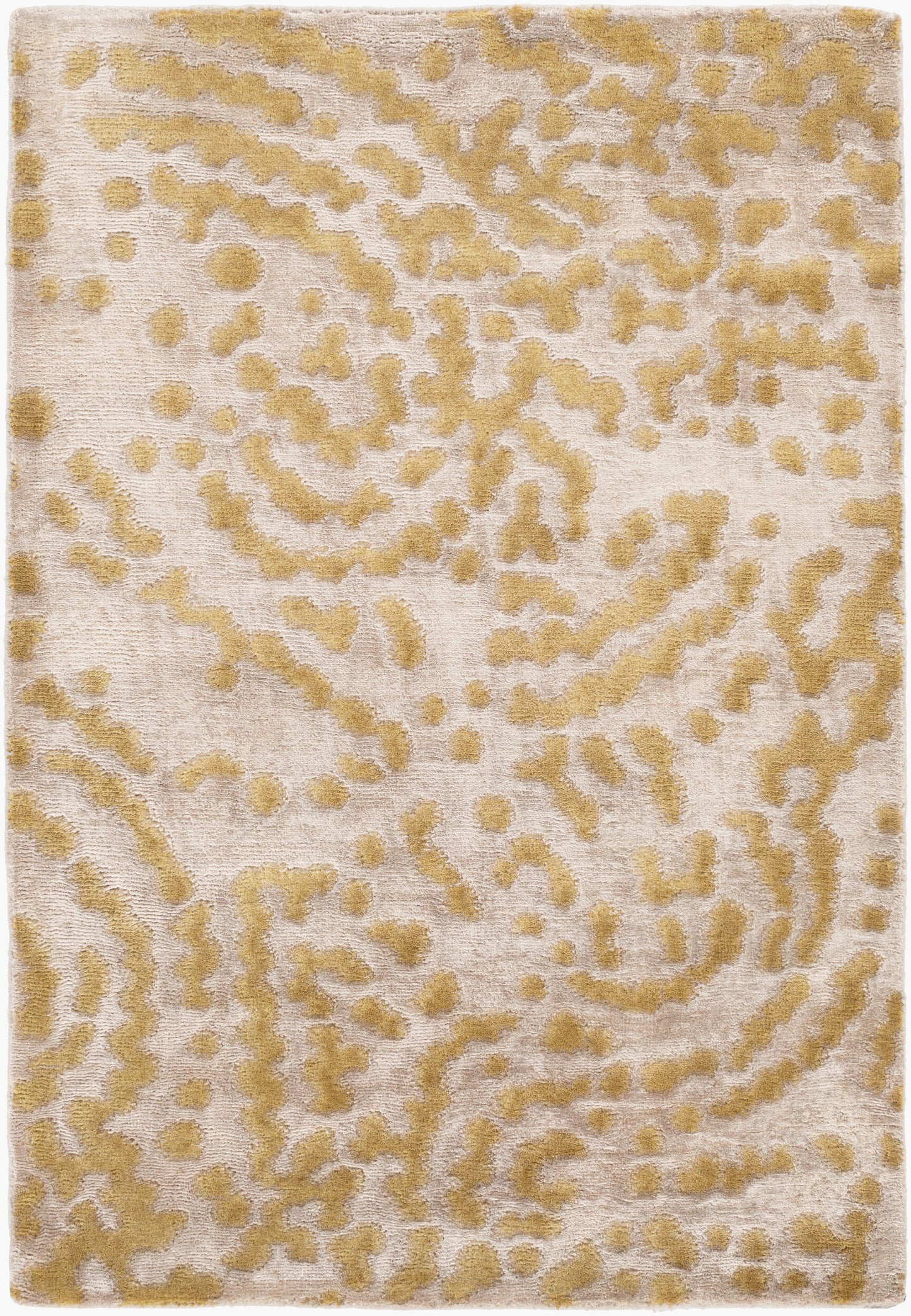 Shibui SH-7414 Alfombra decorativa hecha a mano de 2' x 3'